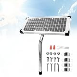 10 Watt Solar Panel Kit Compatible with Mighty Mule Automatic Gate Openers Replace# FM123