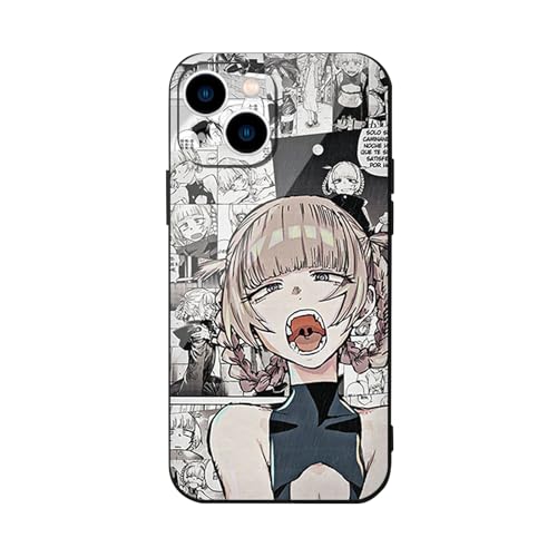 よふかしのうた スマホケース iPhone16対応 アニメキャラクター デザイン 軽量 薄型 耐衝撃 携帯カバー スマホカバー 防塵 落下防止 保護 ギフト プレゼント アイフォンケース