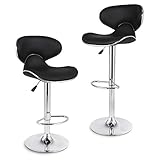 FLEXIBLE Y ADAPTABLE: la altura puede adaptarse, de 88cm a 109cm, utilizando la palanca situada bajo el asiento; además, para facilitarle el movimiento, el asiento permite un giro completo de 360 grados