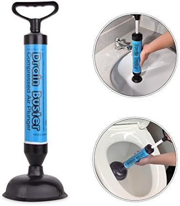 Samshow Toilet Plunger Powerful High Pressure Multi Drain Plunger Suitable for Bathroom,Toilet,Bathtubs,Showers(New Update)