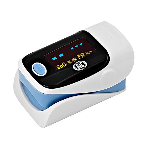 OXÍMETRO DE PULSO PORTÁTIL MONITOR DE DEDO AZUL YK-80A BIC