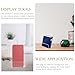 Alipis 4pcs Acrylic Book Rack Desktop Bookshelf with Business Card Holder Multifunctional Office Display Stand for School and Home Organization