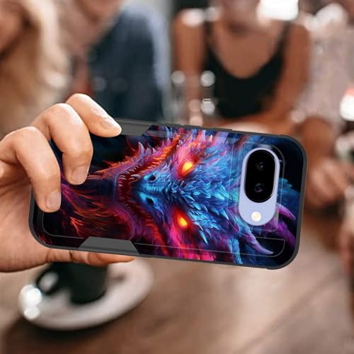 Vobber for Pixel 10A Case,Heavy Duty Dual Layer Hybrid Hard PC Soft Rubber Shockproof Protective Rugged Bumper Case for Google Pixel 10A 6.3 Inch 2026,Angry Dragon - image 7