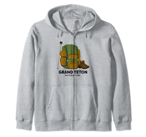 Mochila Grand Teton National Park Sudadera con Capucha