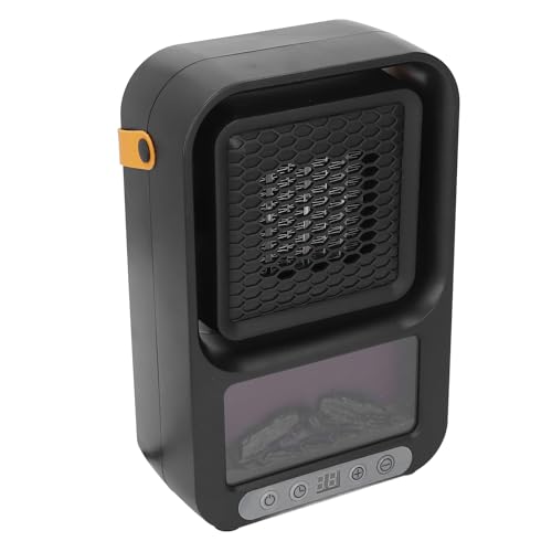 Calefacción de Espacio, Calefacción Portátil Segura y Silenciosa con Control Remoto para Uso Interior (EU enchufe 220V)