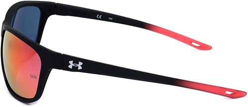 Miniatura 3 de Under Armour Undeniable Jr - Lentes de sol ovalados, color negro mategris infrarrojo, 2.362in, 0.591in, Negro mategris infrarrojo