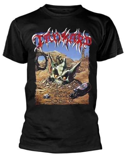 T-shirt Stone Cold Sober Razamataz noir aux finitions premium