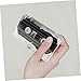 Mikikit 6pcs Audio Cassette Case Cassette Tape Holder Storage Rack for Retro Music Car Audio Tape Storage Cases