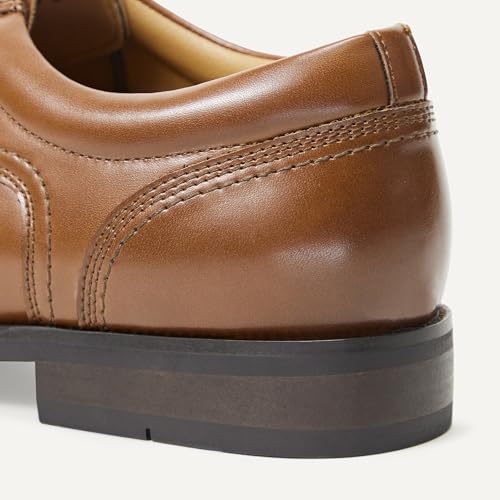Amazon Essentials Men's Apron Toe Derby Dress Shoe, Tan, 11 by Amazon Essentials - Used condition - Image 4