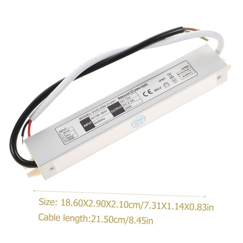 Hemobllo 4 Pcs Motorista De Led Adaptador Led Para Luzes De Tira Led De Corrente Constante Plugue Le