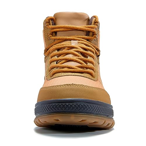 Wondamo Men's Snow Boots Lightweight Waterproof Winter Boots Fur Lined Anti-slip Cold Weather Shoes - Image 5