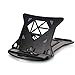 Produktbild William 337 Einstellbarer Faltbarer Laptop-Ständer, Schwarzer Tischtisch Portable Mehrfachwinkel-Standplatz-Monitor-Standplatz (Farbe : Schwarz, größe : 28 * 28 * 2CM)
