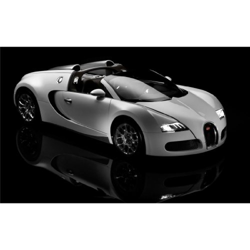 Customized Poster/wallpaper Bugatti Veyron Fastest Super Car Awesome Gift (38 x 24 inch)