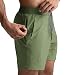 Lempue 2 Pack Workout Gym Shorts for Men 5 Inch Lightweight Running Shorts Quick Dry Sports Athletic Shorts with Pockets