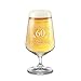 Produktbild AMAVEL Bierglas mit Gravur zum 60. Geburtstag  Personalisiert mit [Name]  Pilstulpe  Geburtstagsgeschenke für Männer und Frauen  Geschenkidee zum Geburtstag  Männergeschenke  Füllmenge: 400 ml