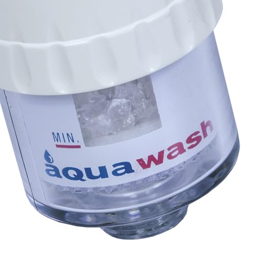 Aquasan Aquawash Anti-Kalk-Filter aus Polyphosphat schützt Ihre Haushaltsgeräte, Kleidung und Geschirr, verbessert die Reinigungswirkung für alle Waschmaschinen und Geschirrspüler