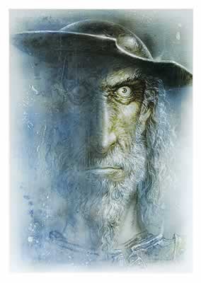 Poster Luis Royo Don Quijotte 50X70 Cm pour décorer un mur de salon