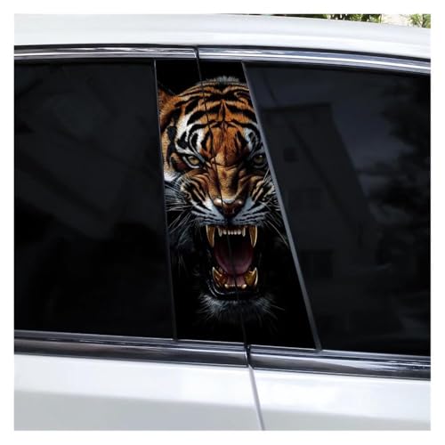 Autocollant pilier B voiture féroce imperméable finition vinyle - 2