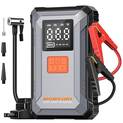 Car Jump Starter with Air Compressor 3000A 12V 150PSI Tire Inflator