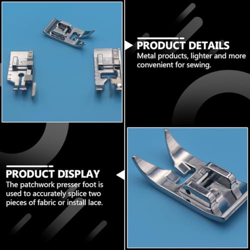 Pie para máquina de coser universal SUPVOX 1/4 pulg. miniatura 6