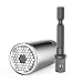 Universal Socket, Monokuchi Professional 7mm-19mm Universal Sockets Adapter Tools Gift Fathers Day Gifts for Men Him Husband Dad Father DIY Handyman Women