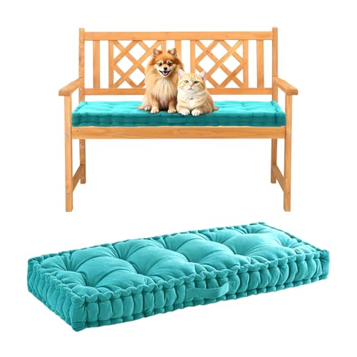 HJZPWB Cojines para Banco Cómodo Y Ergonó Cojin para Banco Multicolor Colchoneta Banco Jardin Cojin Banco Interior Cojin Banco Ideal para Cocina, Jardín,Terraza y Más,Grosor 10 CM