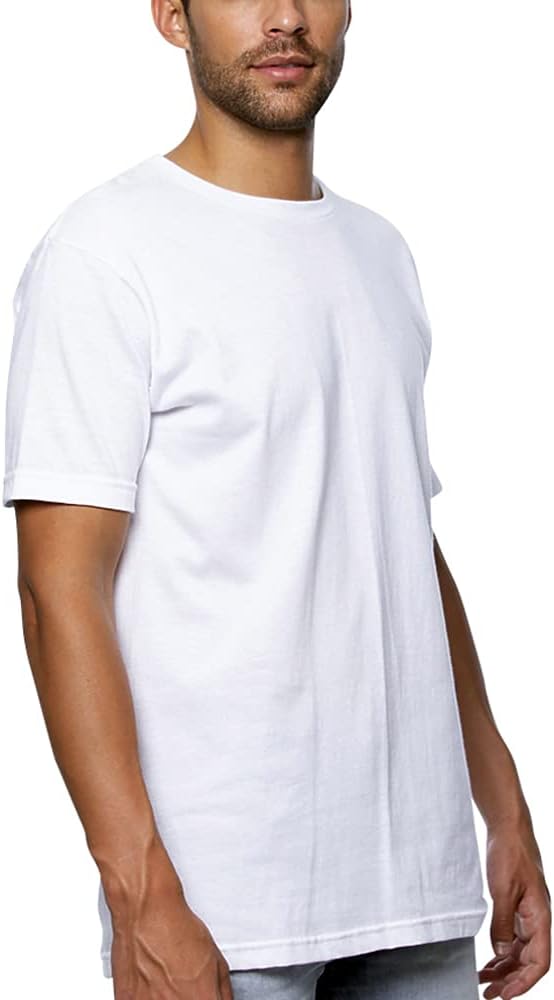 Go2 Men's Essential Cotton T-Shirt, White, XX-Large (3 Pack), Made in USA - Image 2