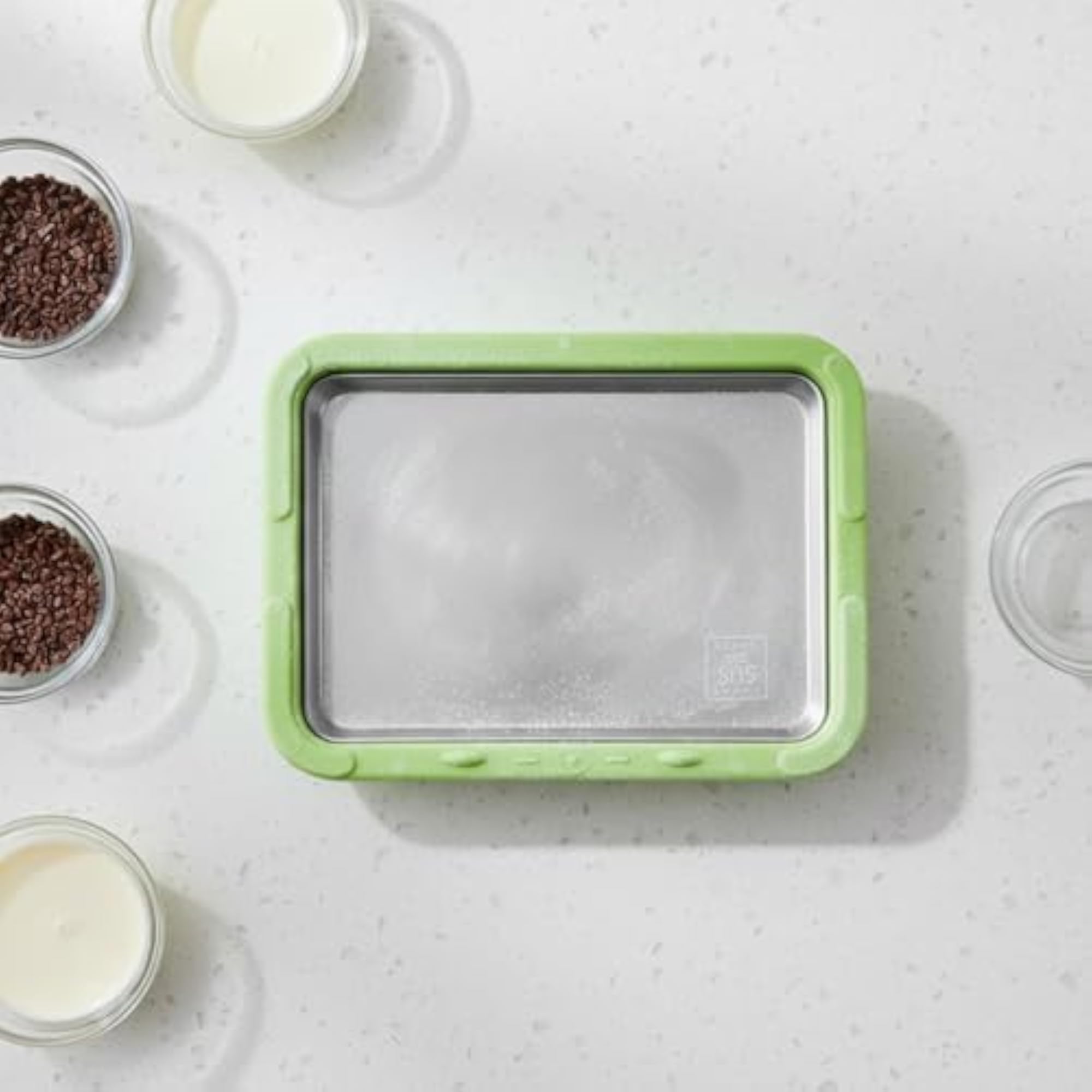 ® Rolled Ice Cream Machine Homemade Desserts, Quick Freezing Fun