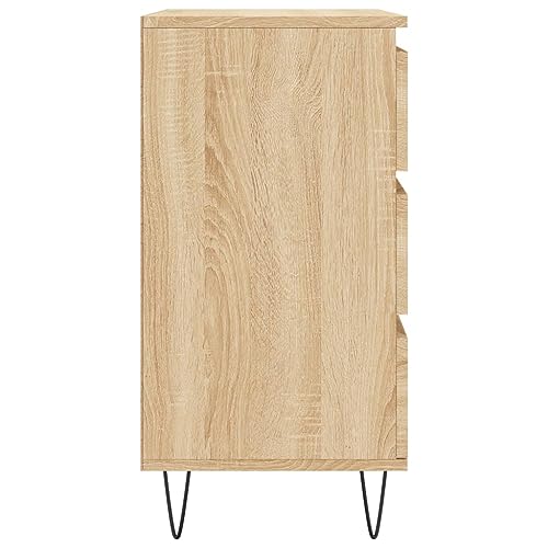 Xichuzi Aparador de Madera contrachapada Roble Sonoma 60x35x70 cm, Mueble Salon, Aparadores para Salon, Mueble Comedor, Mueble Auxiliar, Aparador Cocina, Aparador Entrada Recibidor - 827183 - imagen 7