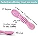PrimaStella Silicone Chew Spoon Set for Babies and Toddlers | Safety Tested | BPA Free | Microwave, Dishwasher and Freezer Safe
