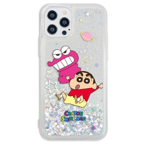 iPhone15 p P[X N񂿂 `Rr  f TPU  ^ Ob^[ P[X y{z Crayon Shinchan Chocobi Dinosaur Glitter S1 Case X}zP[X X}zJo[ 