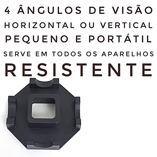 Kit com 2 Suporte Genial de Mesa para Celular ou Mini Tablet Serve em todos os aparelhos iPhone Sams