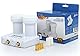 Anadol Monoblock Twin LNB Gold Line für Satellitenschüssel - 2 Teilnehmer, 2 Satelliten, Astra 19.2 & Hotbird 13 - digital Doppel Sat Kopf 0.1dB - Full HD, 4K, 8K, UHD, 3D, HDTV + 4 F-Stecker gratis