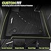 Tongama-Floor Mats for 2007-2018 Jeep Wrangler 4-Door, All Weather TPE Floor Liners and Trunk Mat for Wrangler 4-Door Interior Waterproof Accessories #3