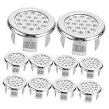 SEWACC 10 Stück Teiliges Waschbecken Überlaufloch Abdeckung Dekorative Keramikring Abdeckung...