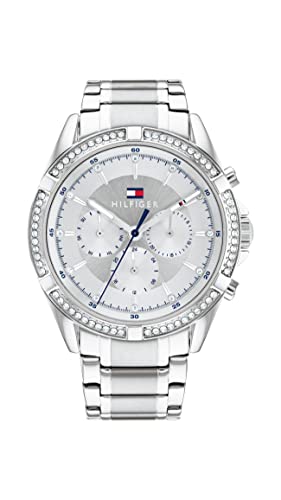 Tommy Hilfiger Silver White Dial Round Shaped Sport Women Watch_TH1782557W (B0CW1T8F46) Amazon Price History, Amazon Price Tracker
