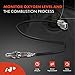 A-Premium O2 Oxygen Sensor Compatible with Honda Civic 1997-2000, Civic del Sol 1997, L4 1.6L, Upstream and Downstream, 2-PC Set, Replace# 36531-P06-A12, 36531-P06-A11