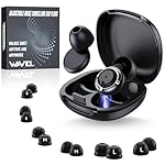 Adjustable Ear Plugs for Sleeping Noise Cancelling - 3 Modes Noise Reduction EarPlugs (17-35dB) for Snoring, Travel & Concerts | 7 Pairs Silicone Tips (XS/S/M/L) | Magnetic Carry Case | Black