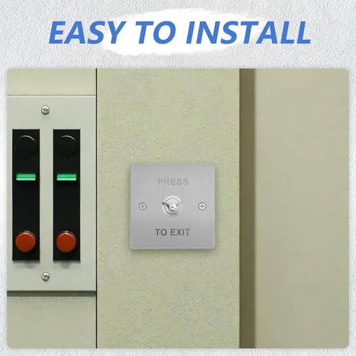 Interrupteur de sortie de porte compatible large système SECFOU