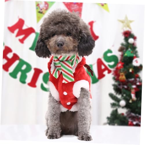 Disfraz de Navidad para Perros POPETPOP Talla L miniatura 6