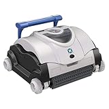 4. **Entretien facile** : Équipé d'un filtre d'accès supérieur facilement amovible qui comprend deux éléments à porosité fine, le robot nettoyeur de piscine W3RC9742CUBY permet un nettoyage rapide et un entretien sans tracas.