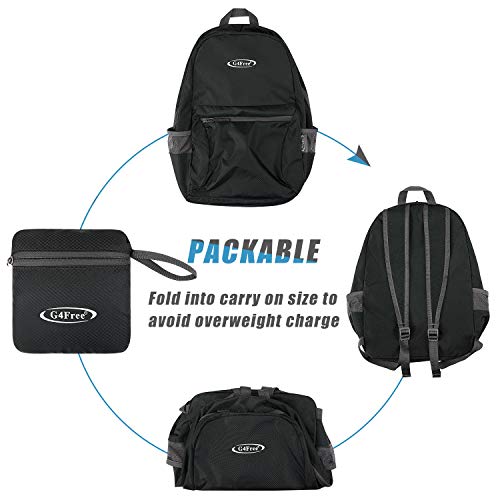 Image of G4Free Lightweight Packable Backpack Travel Hiking Daypack Foldable Backpack for Men Women