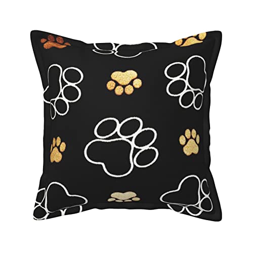 Housse de coussin en cuir de qualité supérieure décor de salon chic
