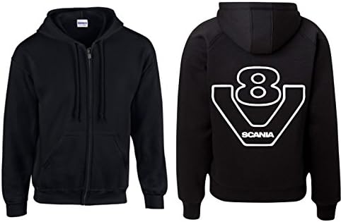 Herenjassen Hoodies Voor SCANIA Thermische Winddichte Sweatshirt