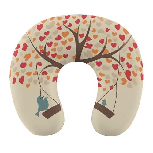 Almohada algodón viscoelástico U forma tamaño único miniatura 1