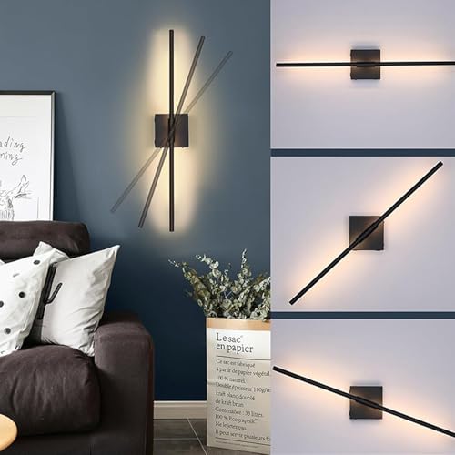 Aplique de pared con batería regulable y giro de 350° para una iluminación flexible 4