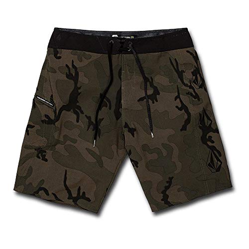 Volcom - Boardshort Deadly Stones 20 - Surf Boardshort Hombre - Verde