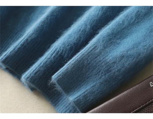 Men's V-Neck Knitted Sweater Large Size Pullover Casual Long Sleeve Warm Fall Winter Top3