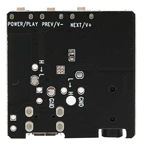 Płytka Odbiornika Audio Bluetooth, Moduł Wzmacniacza Stereo BT5.0 ze Sterowaniem Przyciskami, 2 Porty Sterowania, Wzmacniacz Głośnika Samochodowego 3,7 V do 5 V do Telefonu DIY Głośnik do Laptopa Syst