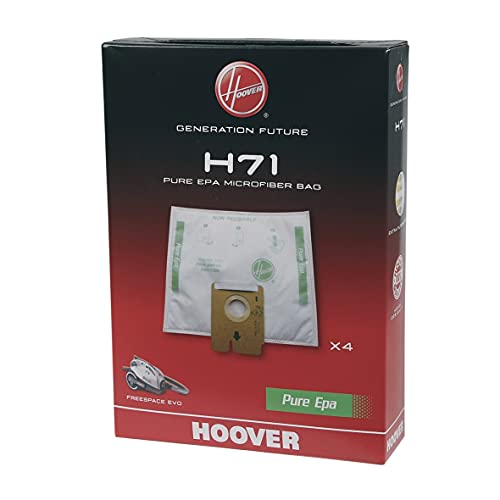 ELETTROGEA 35601069 Lot de 4 sacs Hoover H71 FREESPACE EVO